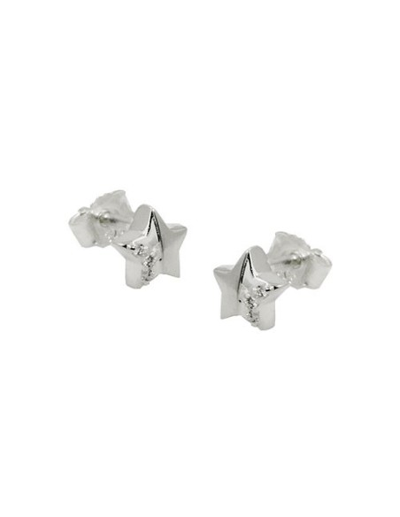 Örhängen Studs Star Zirconia Silver 925