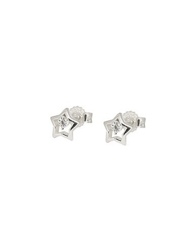 Örhängen Studs Star Zirconia Silver 925