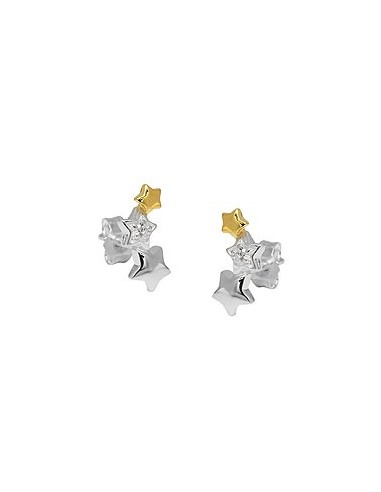 Örhängen Studs Star Zirconia Silver 925
