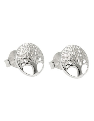 Örhängen Studs Tree Of Live Silver 925