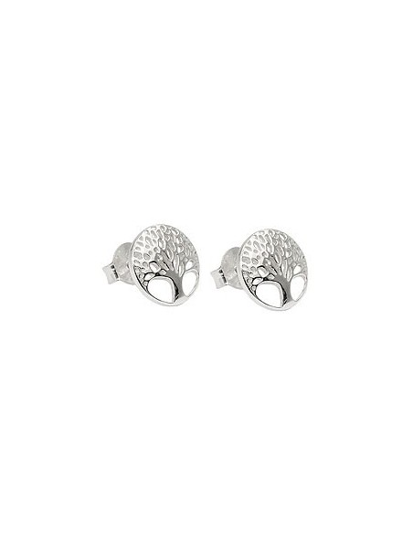 Örhängen Studs Tree Of Live Silver 925