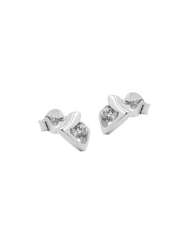 Örhängen Studs Zirconias Silver 925