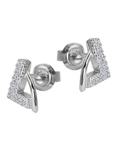 Örhängen Studs Zirconias Silver 925