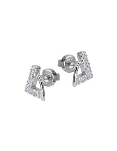 Örhängen Studs Zirconias Silver 925