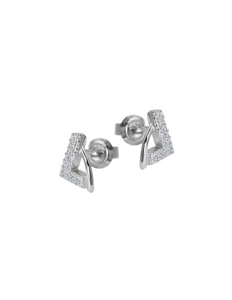 Örhängen Studs Zirconias Silver 925