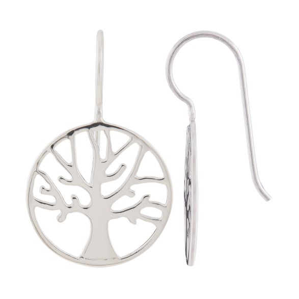 Örhängen Tree Of Life Silver 925