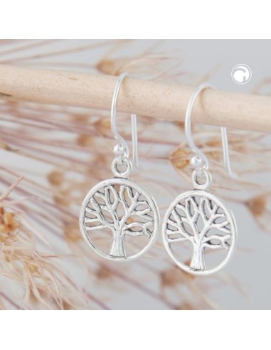 Örhängen Tree Of Life Silver 925