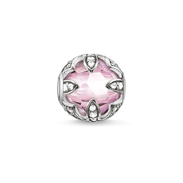 Dampärlor Thomas Sabo K0108-640-9 Rosa Silvrig (1,1 cm)