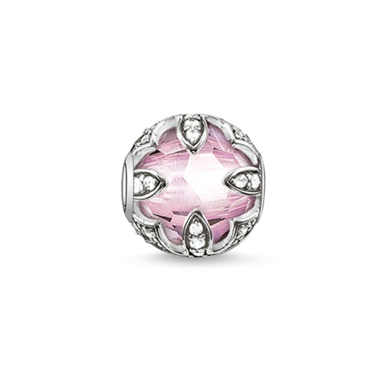 Dampärlor Thomas Sabo K0108-640-9 Rosa Silvrig (1,1 cm)