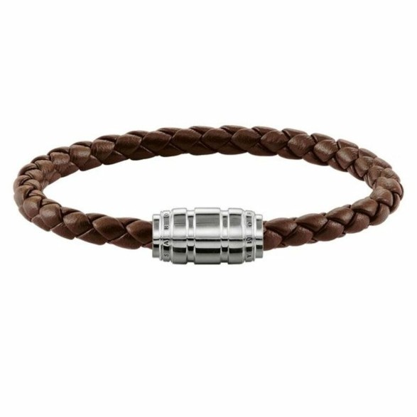 Unisexarmband Thomas Sabo UB0019-823-2 Silvrig Brun 18,5 cm 16,5 cm