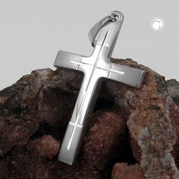 pendant crucifix 14k white gold