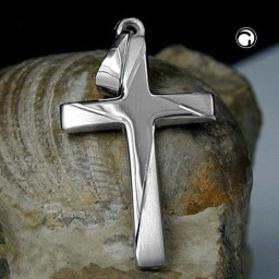 pendant crucifix 14k white gold