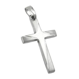 pendant crucifix 14k white gold