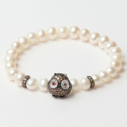 Damarmband Lancaster JLA-BR-OWL-4-WH 16 mm