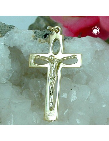 pendant crucifix 14k gold