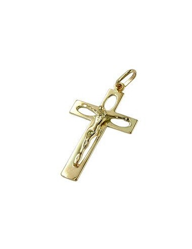 pendant crucifix 14k gold