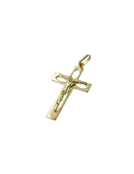 pendant crucifix 14k gold