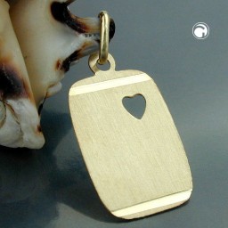 pendant to be engraved 14kt gold