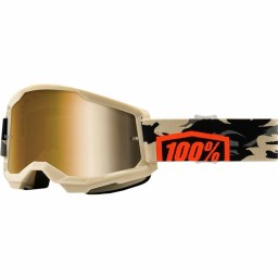 Solglasögon 100 %  Downhill Strata 2 Goggle Kombat Beige One size Motocross