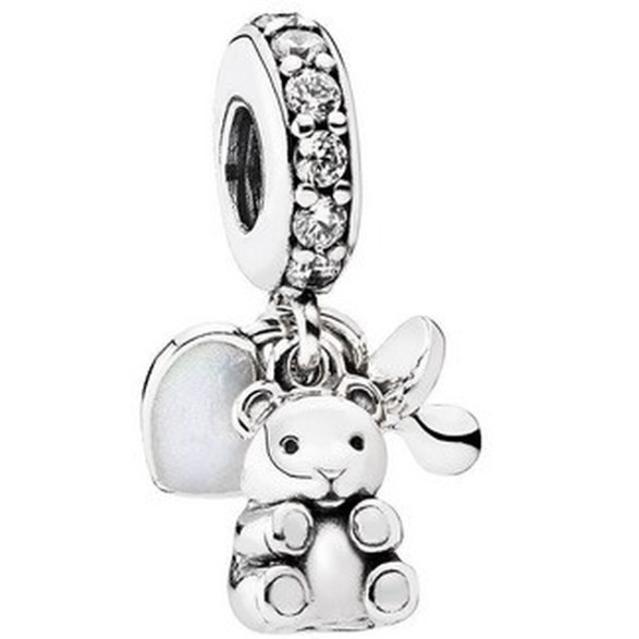 Dam: Berlockarmband Pandora BABY TEDDY BEAR