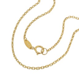 necklace anchor chain 45cm 9k gold