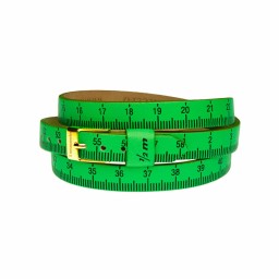 Damarmband il mezzometro FLUO - LEATHER BRACELET