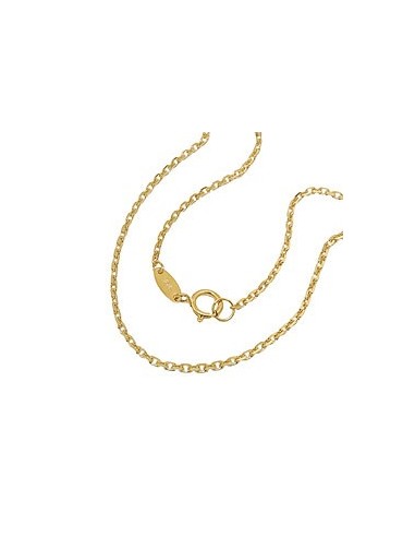 necklace anchor chain 45cm 9k gold