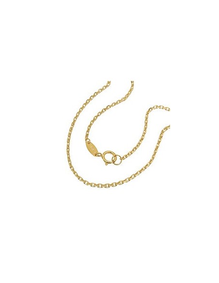 necklace anchor chain 45cm 9k gold