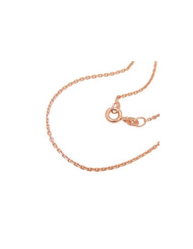 chain 45cm anchor round 14k redgold