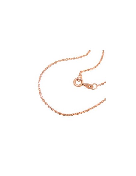 chain 45cm anchor round 14k redgold