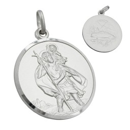 pendant medal saint christopherus 925