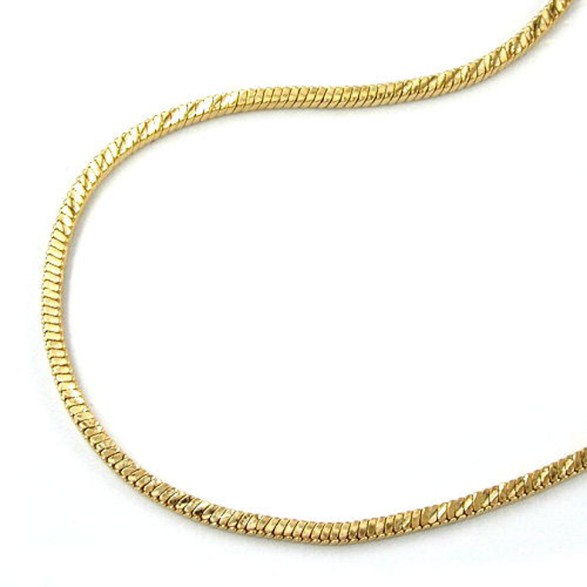 bracelet square link chain gold plated