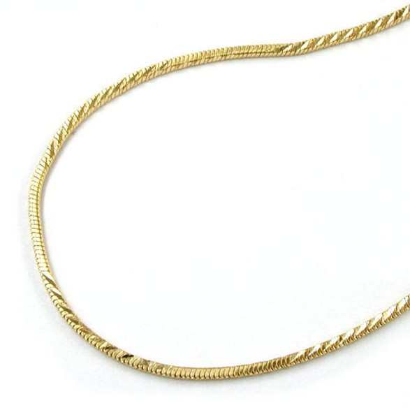 bracelet square link chain gold plated