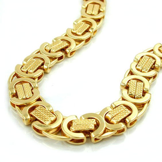 bracelet fantasy euro-sign gold-plated 50cm