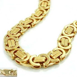 bracelet fantasy euro-sign gold-plated 50cm