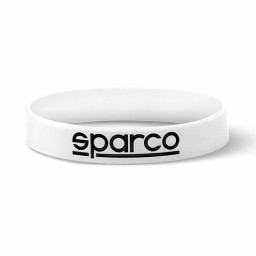 Herrarmband Sparco S099093BI10 Silikon 9 cm Vit (One size) (10 antal)