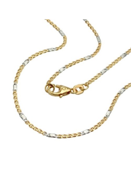 necklace mariner chain 45cm 14k gold