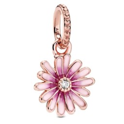 Dam: Berlockarmband Pandora PINK DAISY FLOWER