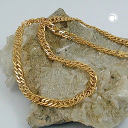 double rombo chain gold plated