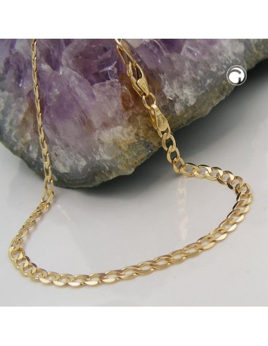 bracelet 19cm open curb 14k gold