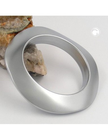 bangle 98x16mm plastic chrome matt