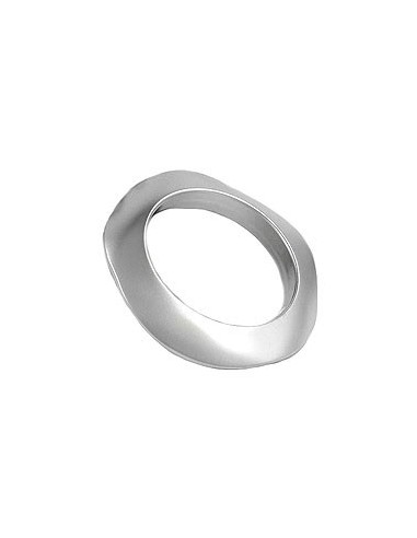 bangle 98x16mm plastic chrome matt