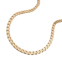 necklace open curb 45cm 14k gold