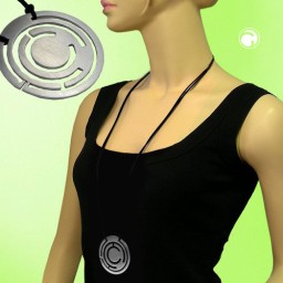 necklace round stainless steel 85cm