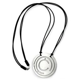 necklace round stainless steel 85cm