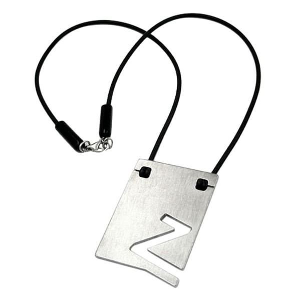 necklace initiale z stainless steel 42cm