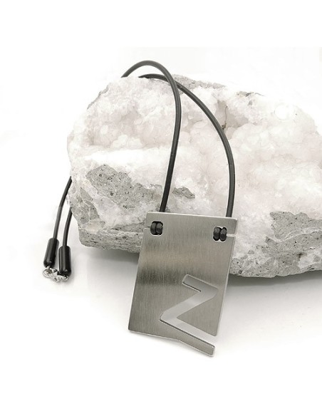 necklace initiale z stainless steel 42cm