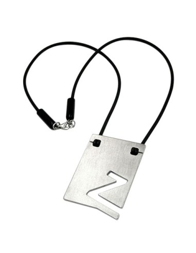 necklace initiale z stainless steel 42cm