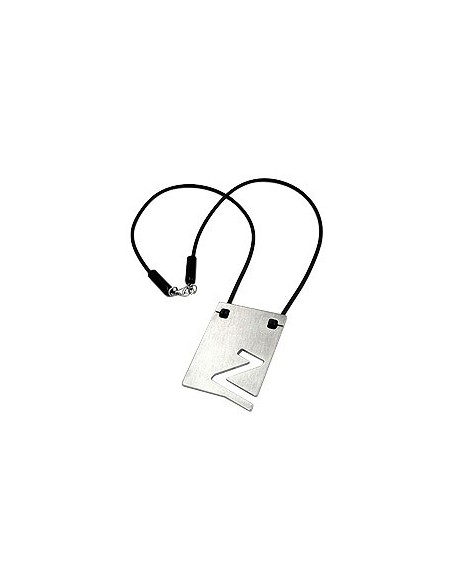necklace initiale z stainless steel 42cm