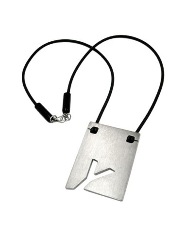 necklace initiale y stainless steel 42cm